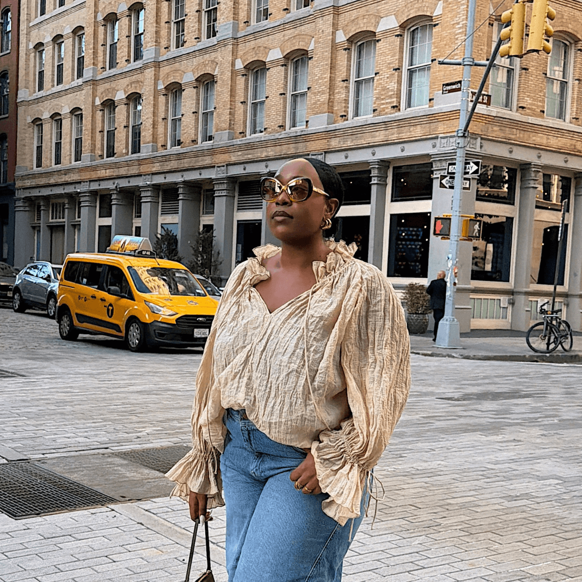 Everyone in Fashion Is Swapping Their Go-To Jeans for This Cooler Alternative