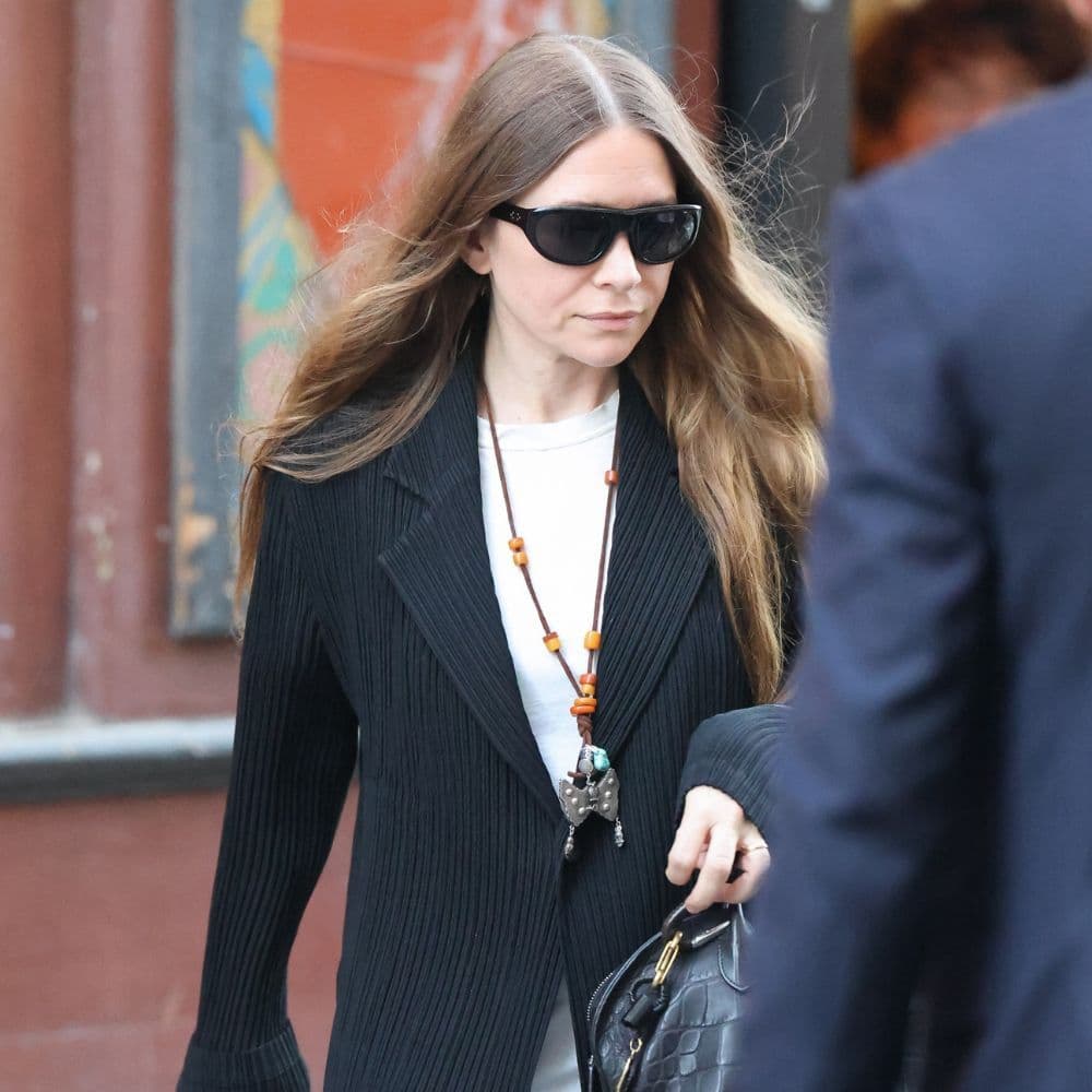 Quiet Luxury Isn't Dead—Ashley Olsen Just Wore Black Tailoring In A Paris Summer Heatwave