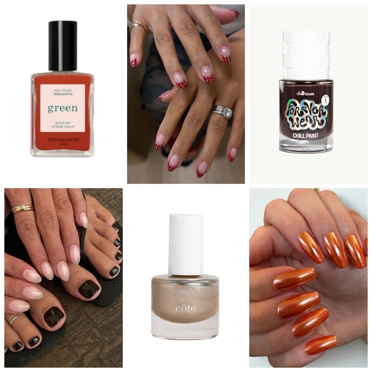Butterflies, Zebra Print, and Pumpkin Spice—This Week’s Best Nail Looks Are a Maximalist Mixed Bag