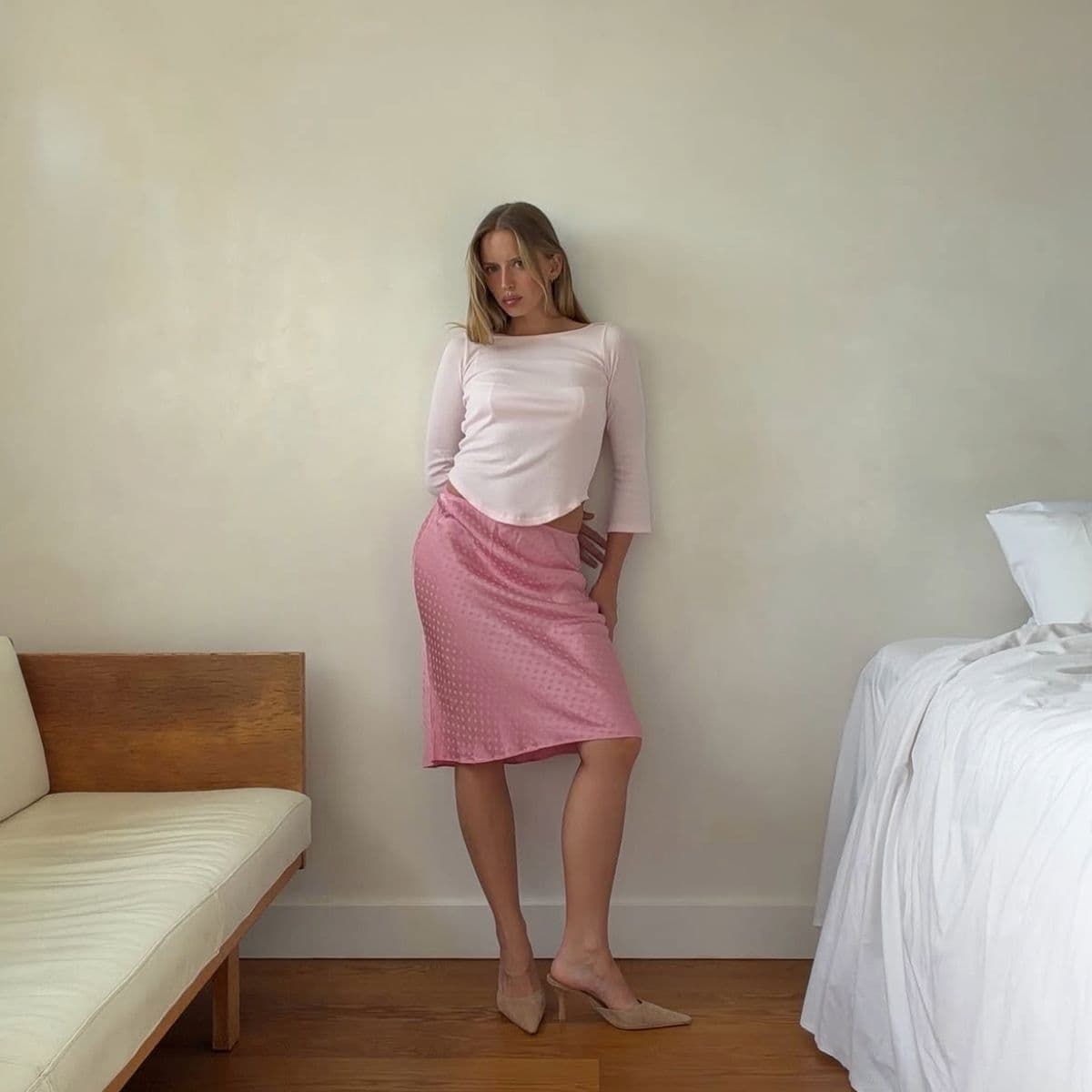 In New York and Paris, Fashion People Are Styling Their Slip Skirts With These 7 Items