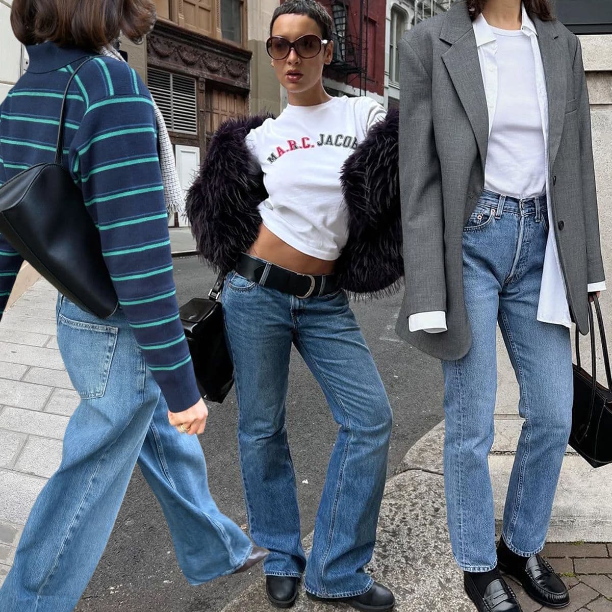 You Only Need 3 Pairs of Jeans, and I Styled 9 Outfits With Them as Proof