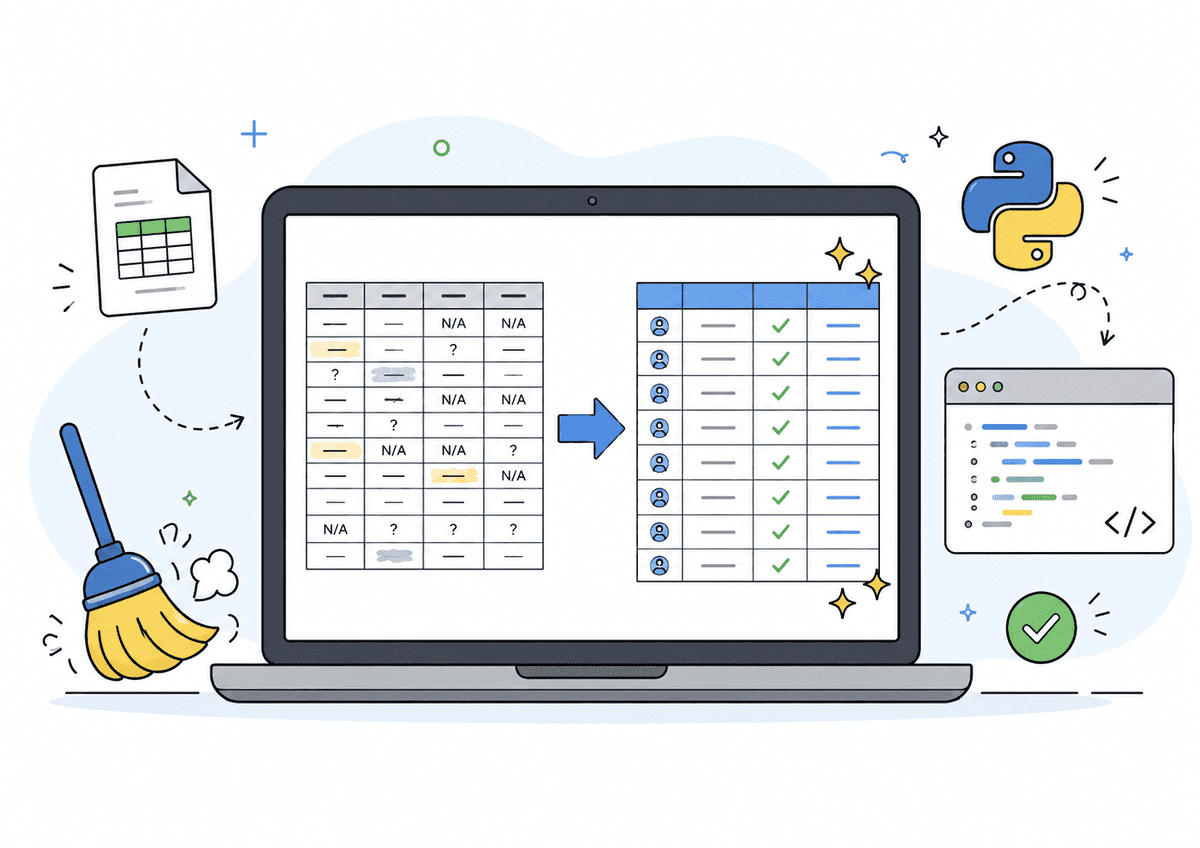How to Clean Messy CSV Files with Python: A Beginner’s Guide