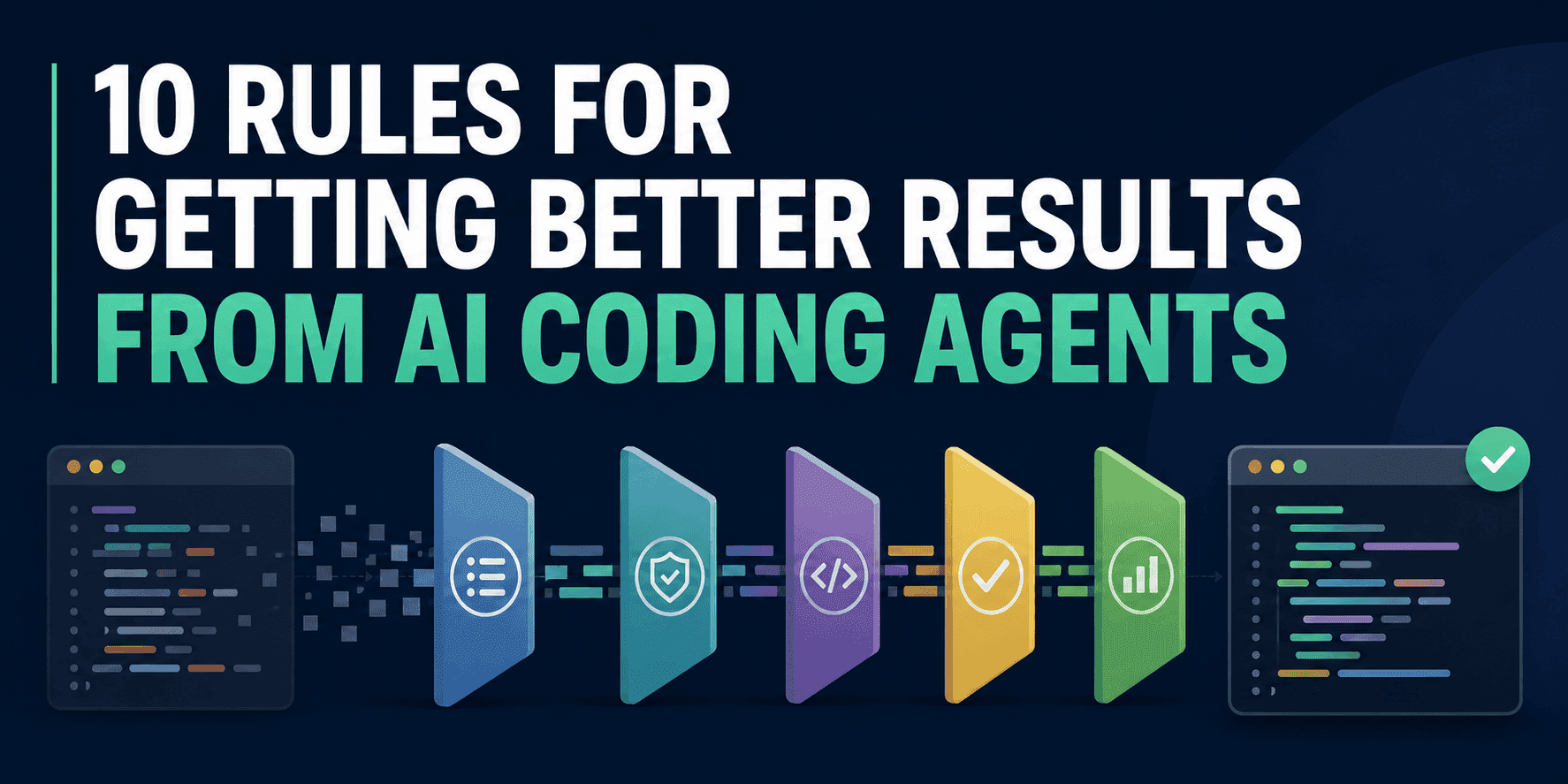 10 Rules for Getting Better Results from AI Coding Agents