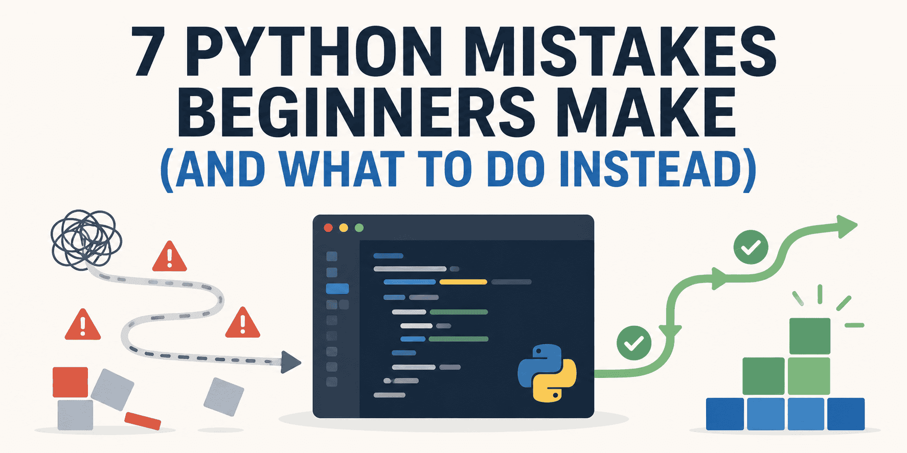 7 Python Mistakes Beginners Make (And What to Do Instead)