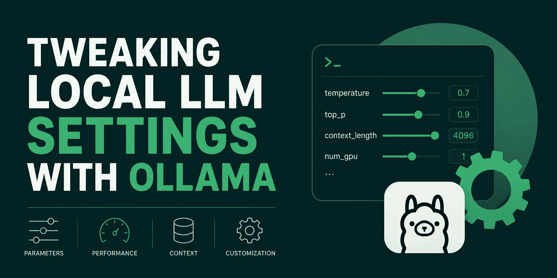 Tweaking Local Language Model Settings with Ollama