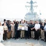 US Navy Oiler USNS Kanawha Awarded Rare Presidential Unit Citation For Operation Epic Fury Support