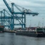 Reefer Ship Carrying Bananas Reports Engine Room Fire At The Port Of Wilmington In Delaware